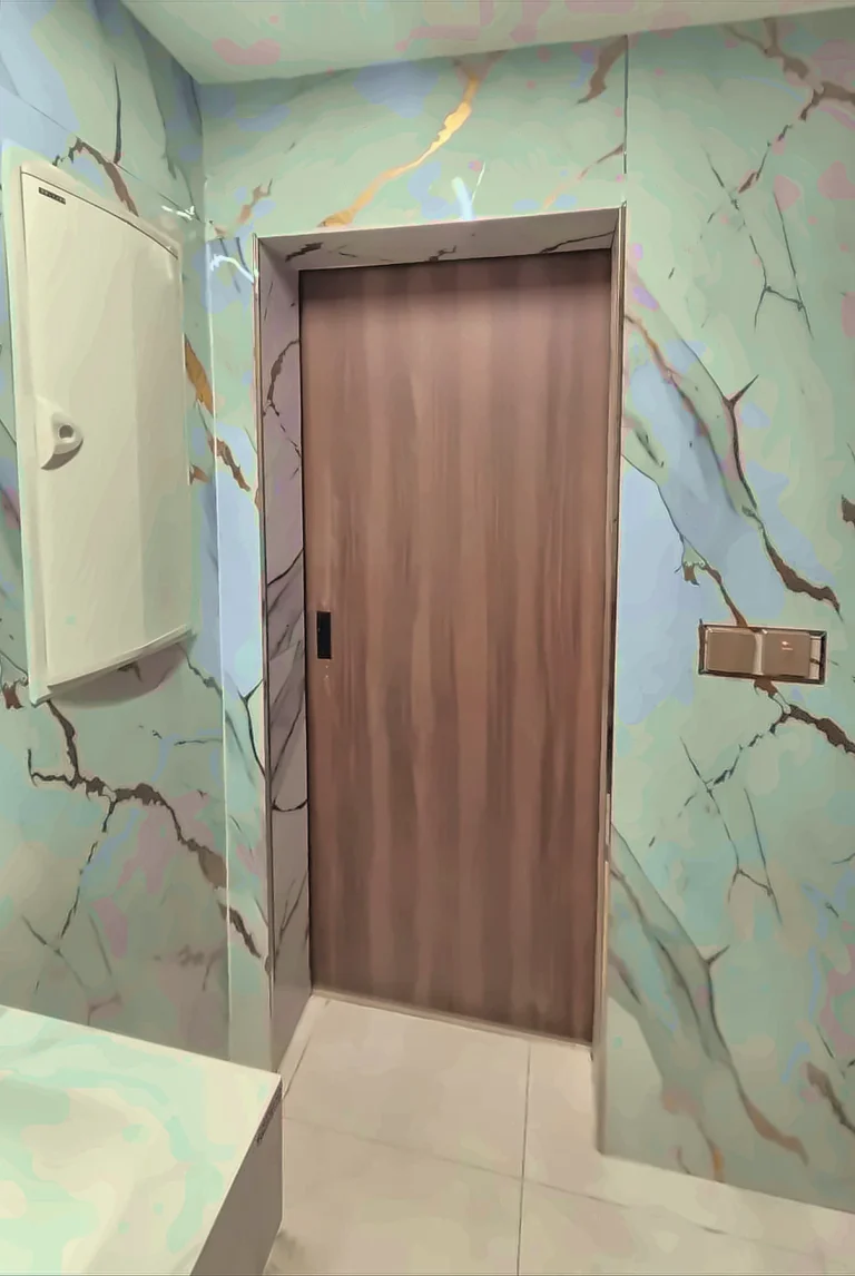 باب بتكسية رخام